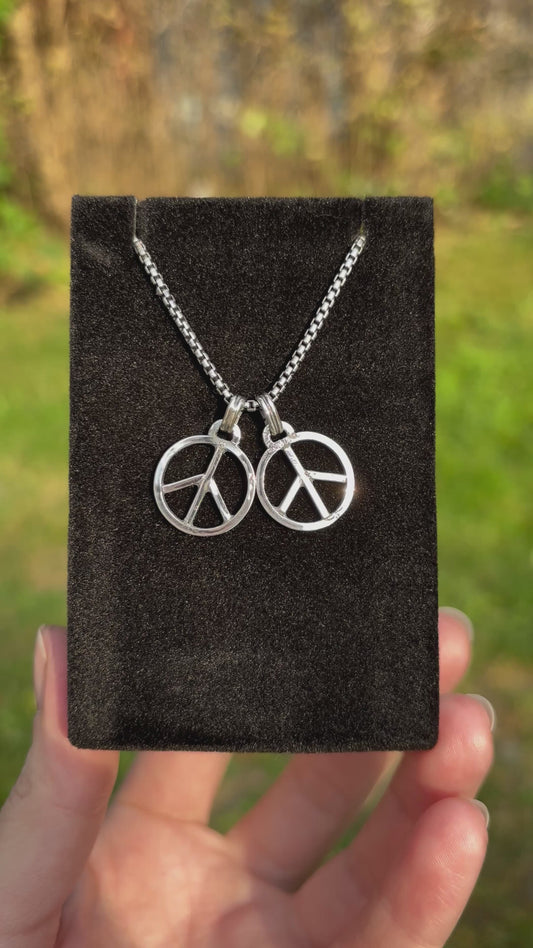 Peace Day charm pendants (big)